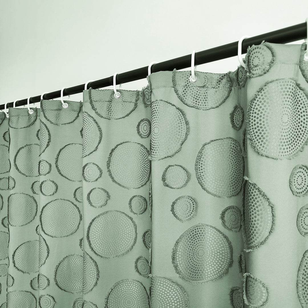 Designer Textured Shower Curtain Kalsten