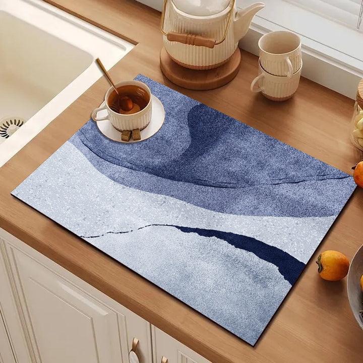 Abstract Geometric Kitchen Mat Kalsten