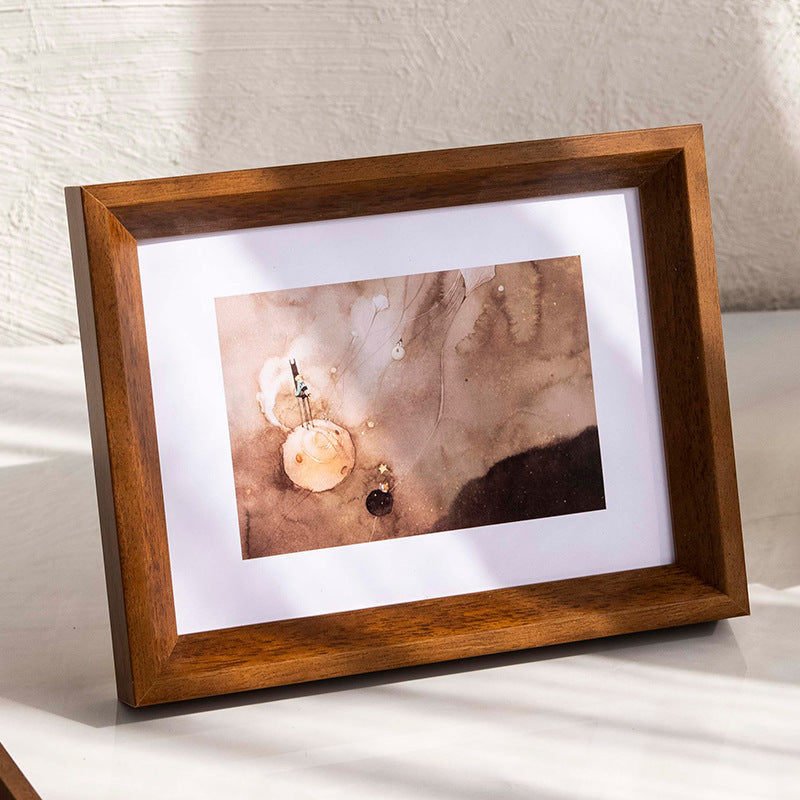 Elegant Wooden Photo Frame for Home Decor