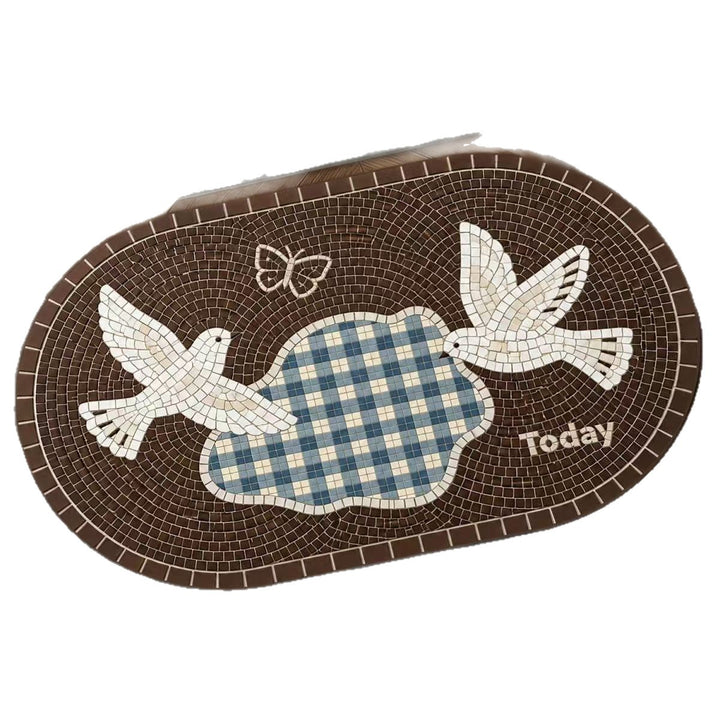 Decorative Mosaic Doormat Kalsten