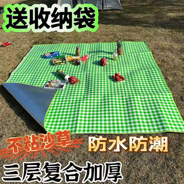 Picnic blanket with waterproof underside Kalsten