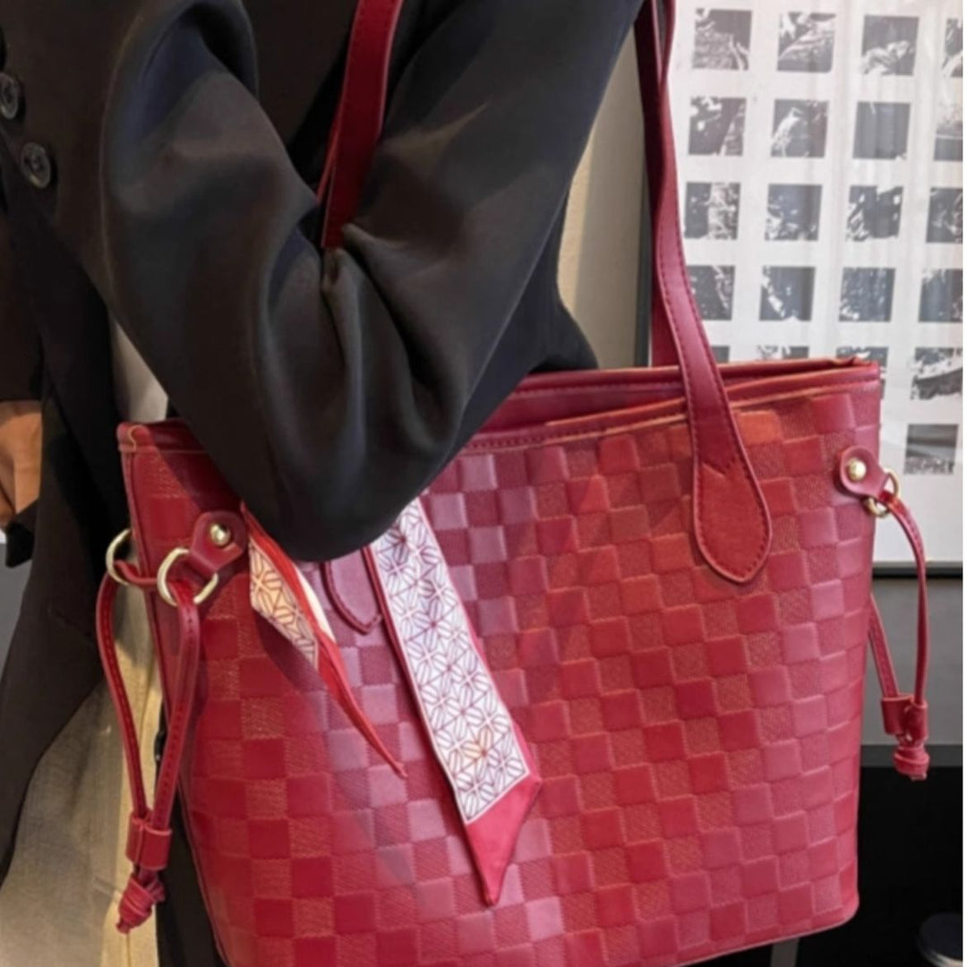 Elegant Woven Tote Bag Kalsten
