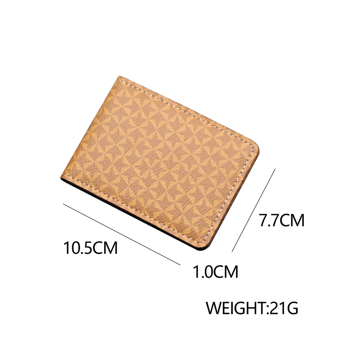 Stylish Geometric Pattern Card Holder