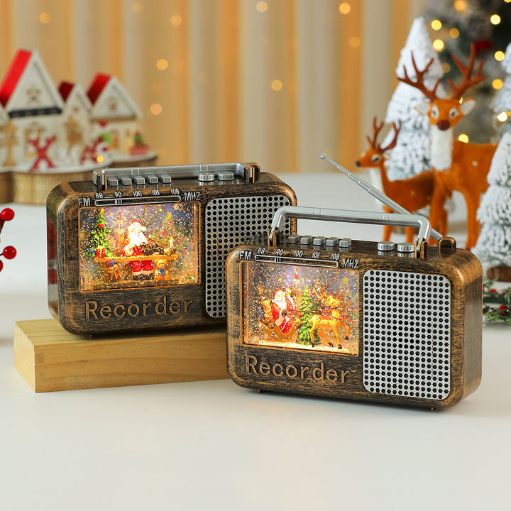 Decorative Musical Snow Globe Radio Kalsten