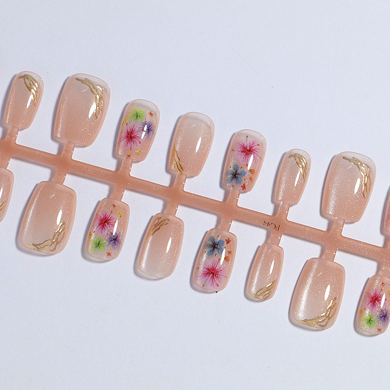 Floral Art Design Press-On Nails Kalsten 1787225366