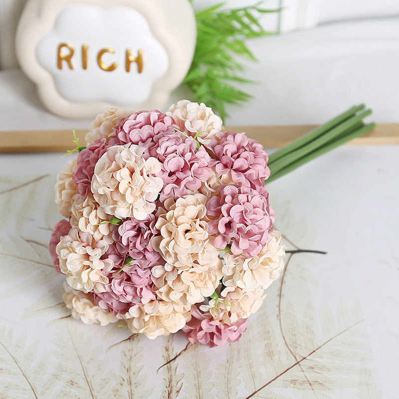 Faux Floral Bouquet for Home Decor Display