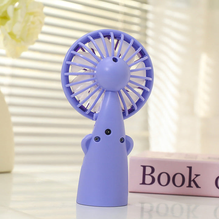 Women's Portable Mini Handheld Fan with USB Charging Function and Ergonomic Design Kalsten