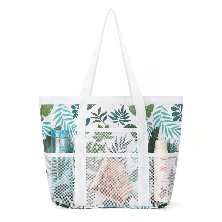 Spacious beach bag with breathable mesh design Kalsten