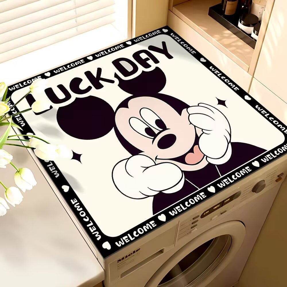 Cartoon Character Laundry Machine Cover