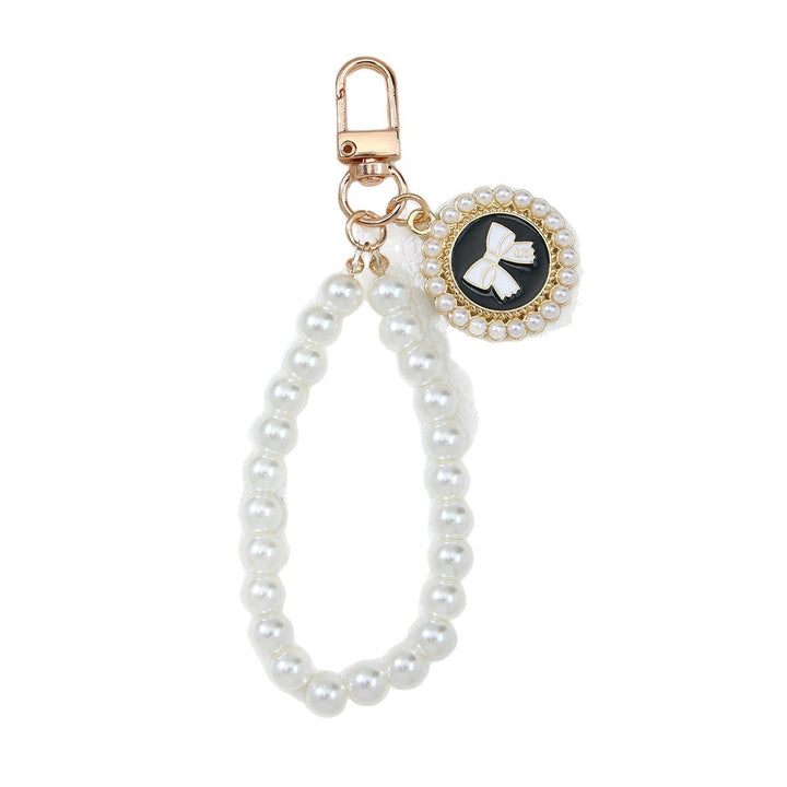 Elegant Pearl Beaded Keychain Kalsten