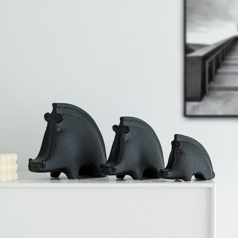 Decorative ceramic shelf Kalsten