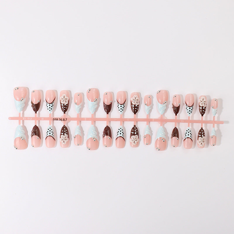 Decorative Press-On Nail Art Set Kalsten