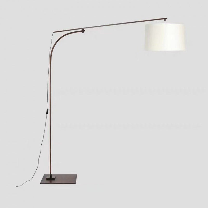Adjustable Arc Floor Lamp with Elegant Shade