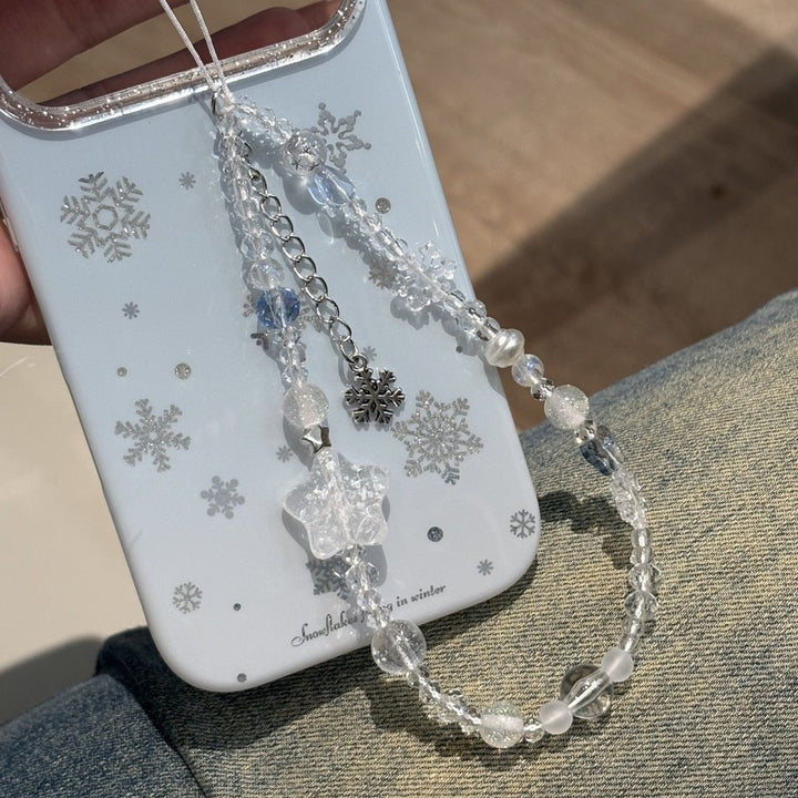 Decorative Crystal Beaded Phone Strap Kalsten