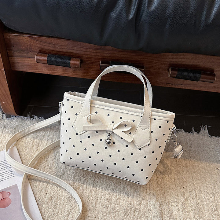 Polka Dot Mini Handheld Purse