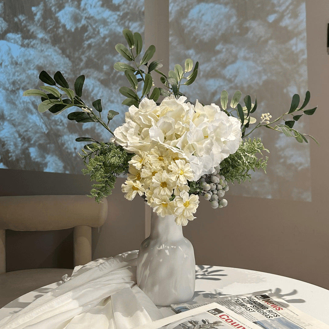 Lifelike All-Season Decorative Floral Arrangement