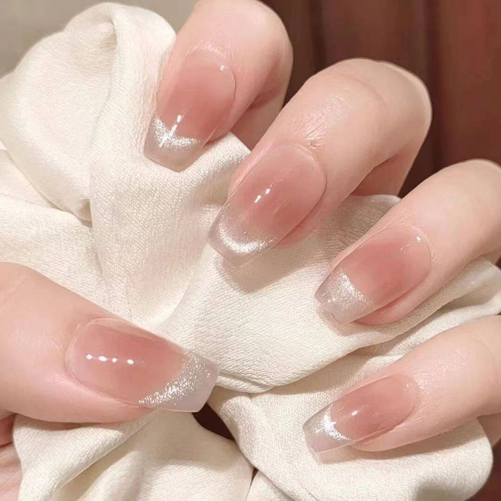 Premium French Tip Press-On Nail Extensions Kalsten