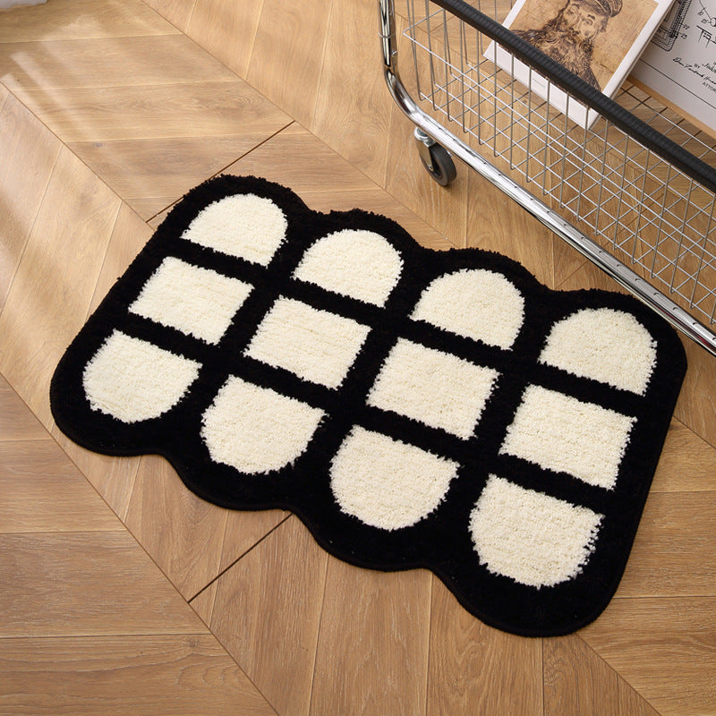 Heart-Shaped Decorative Bath Mat Kalsten