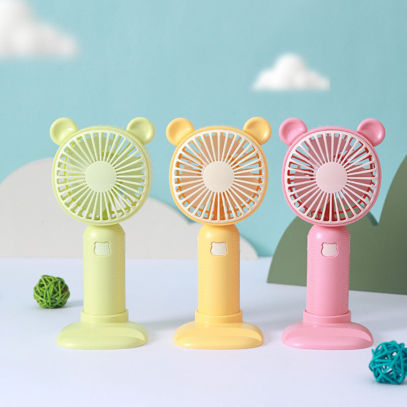 Women Portable Table Fan with Animal Ears Kalsten