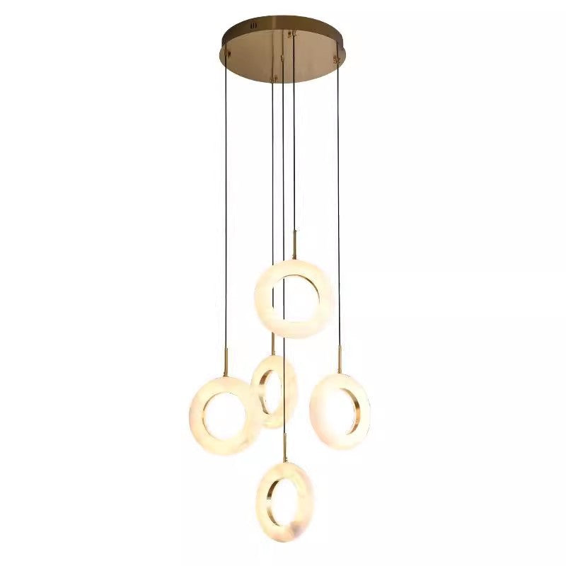 Modern Circular Suspension Chandelier