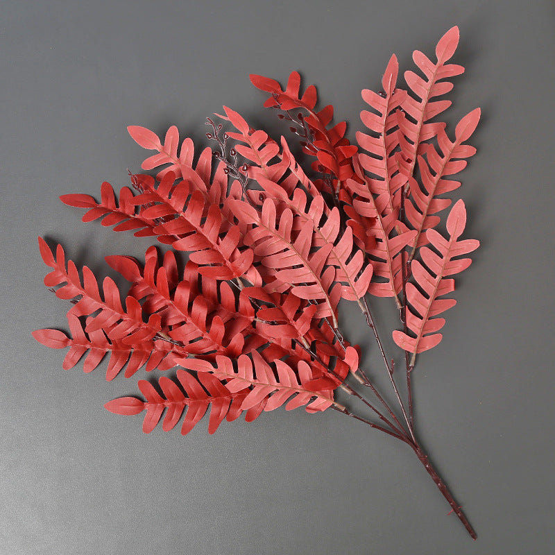 Decorative Leafy Floral Spray for Home Decor