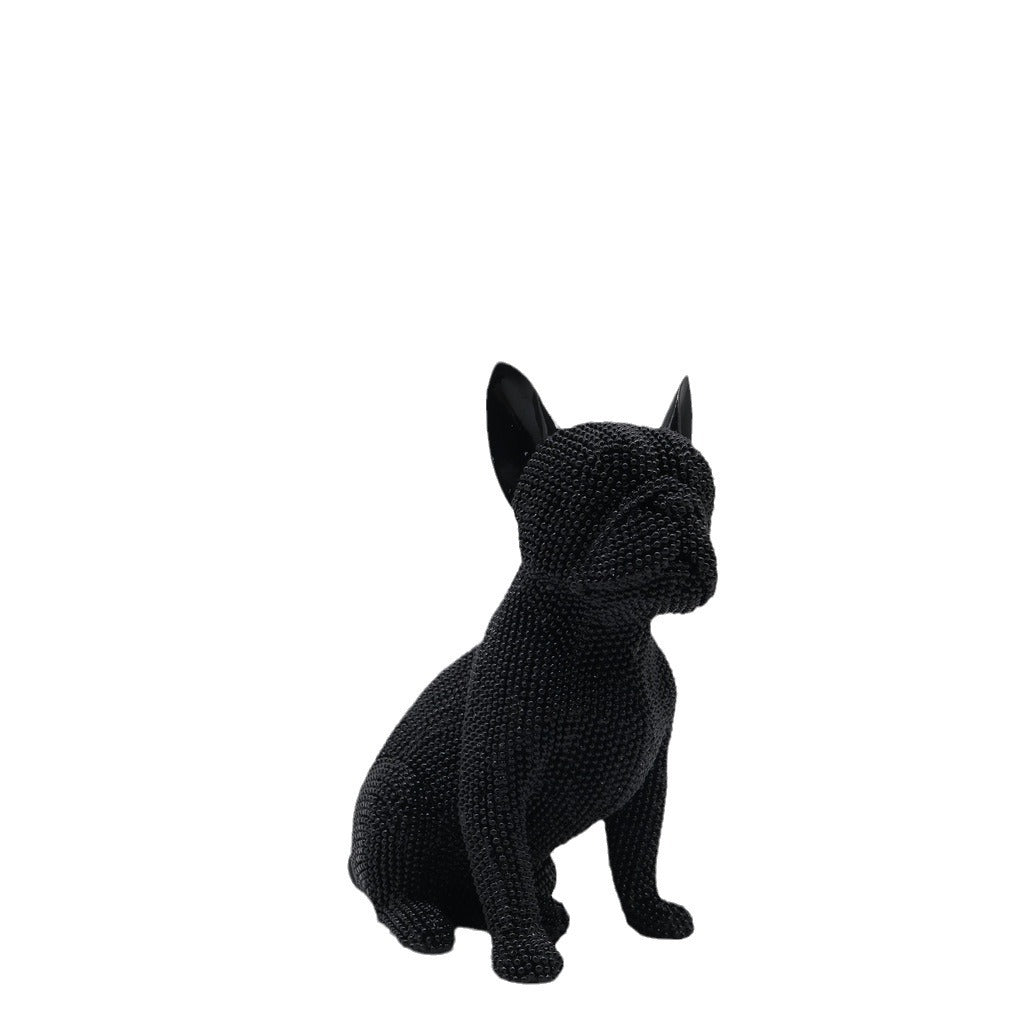 Shiny Bulldog Sculpture Kalsten