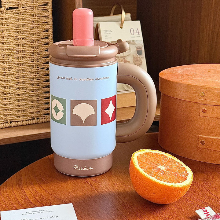 Women Practical Drinking Containers with Innovative Carry Handle Kalsten
