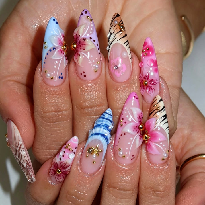 Artistic Acrylic Nail Extensions Kalsten