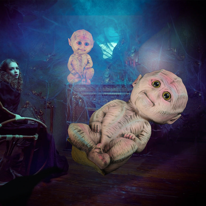 Realistic Baby Alien Figurine Kalsten