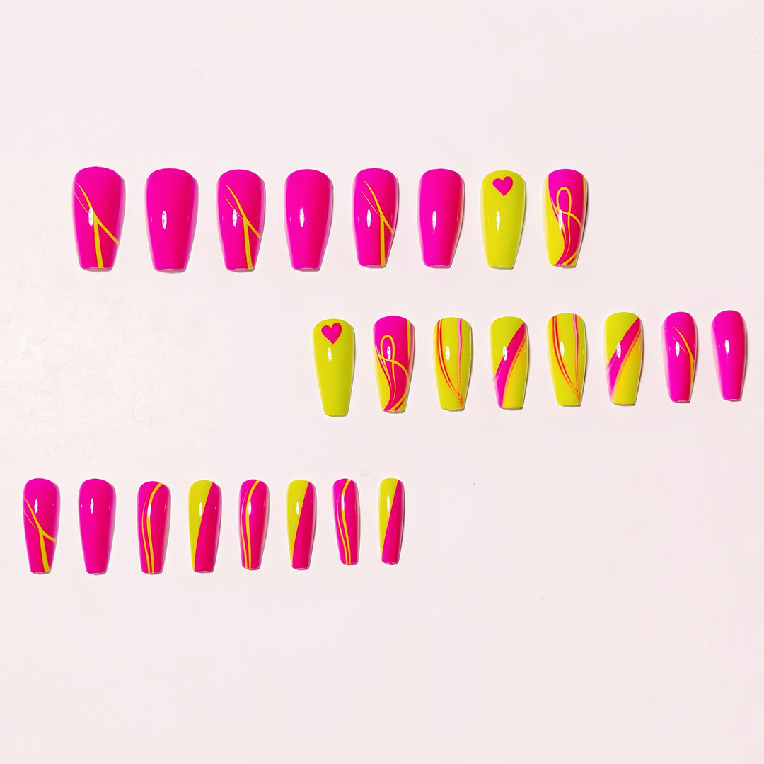 Creative Neon Nail Art Kalsten