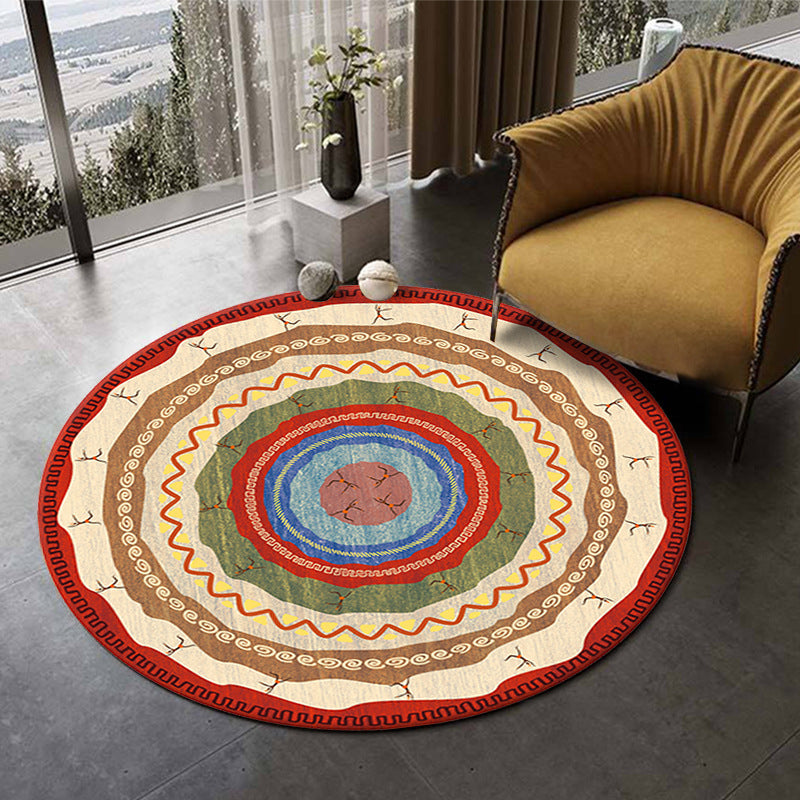 Artistic Round Carpet