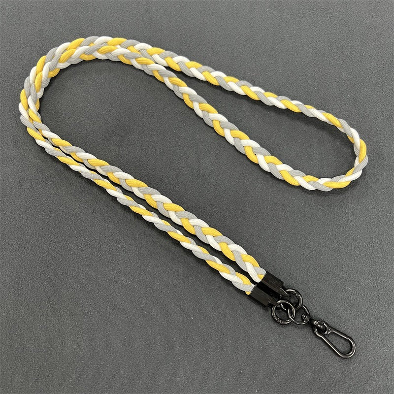 Braided Phone Lanyard with Secure Clips Kalsten