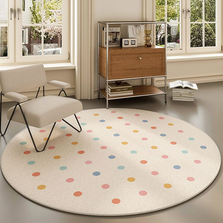 Contemporary Round Area Rug