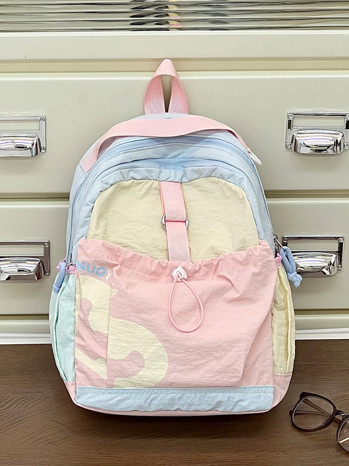 Trendy Color-Block Backpack Kalsten