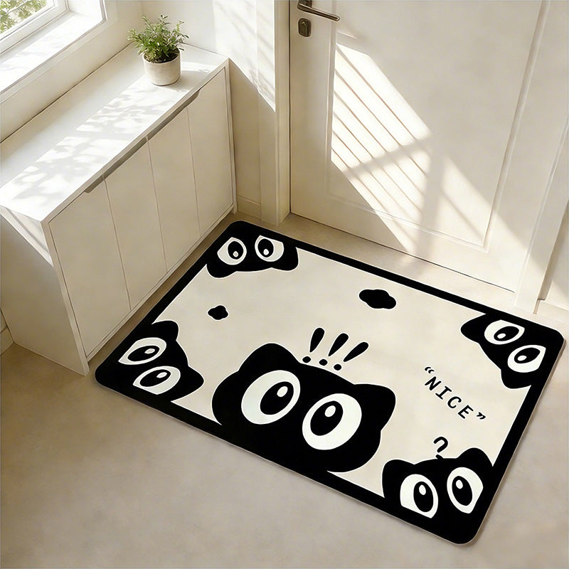 Decorative Bathroom Mat Kalsten