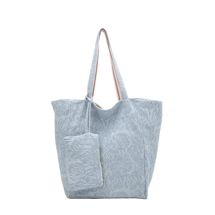 Large shopping bag with floral design Kalsten