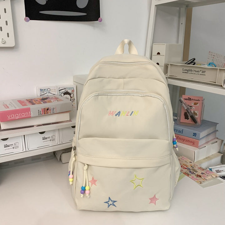 Playful Star-Embellished Backpack Kalsten