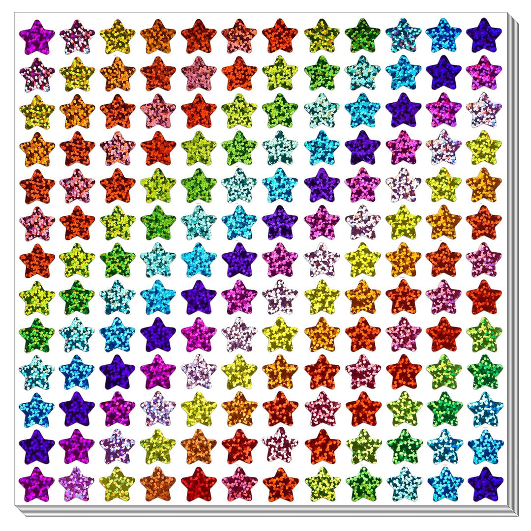 Glitter Star Decorative Sticker Collection Kalsten