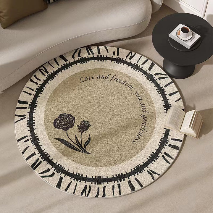 Artistic Circular Area Rug