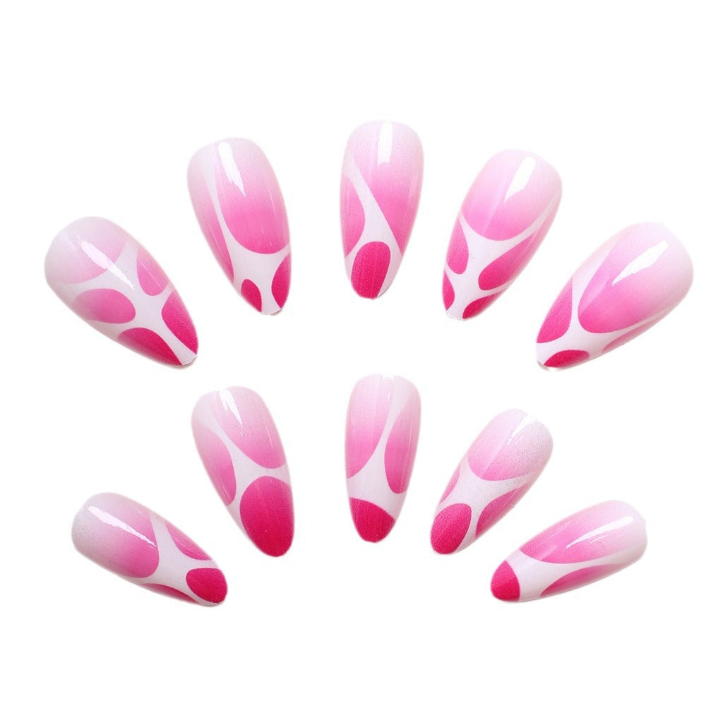Artistic Abstract Press-On Nails Kalsten