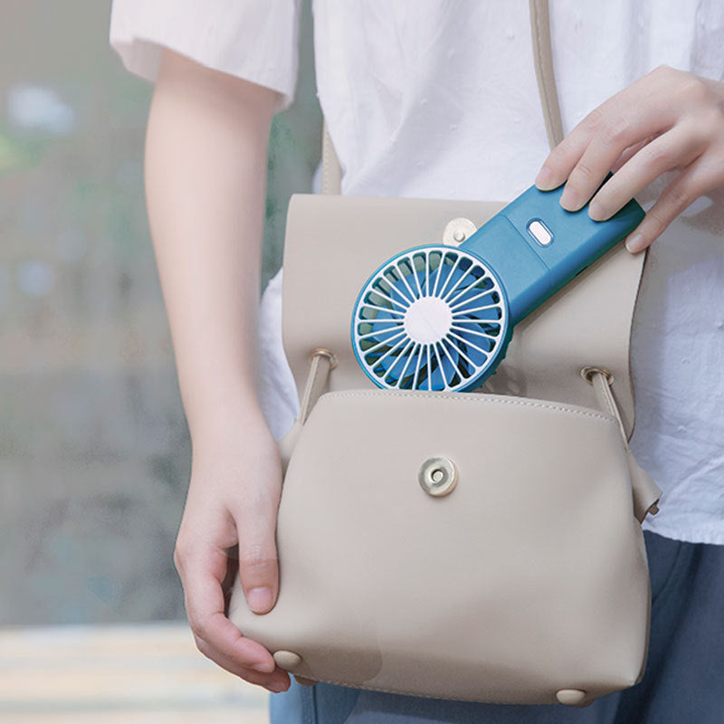 Ladies portable handheld fan with powerful battery technology Kalsten