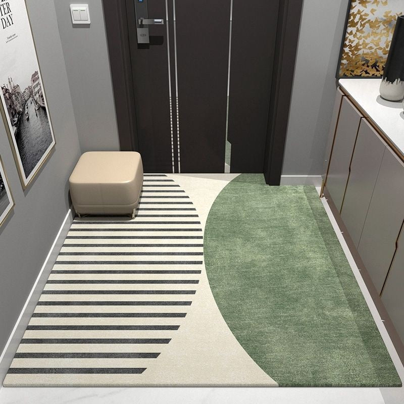 Abstract Shaped Floor Mat for Indoor Home Decor