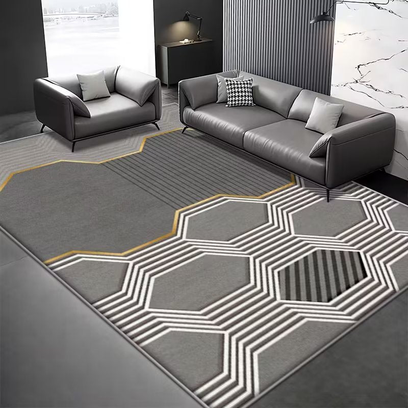 Modern Abstract Area Rug Kalsten