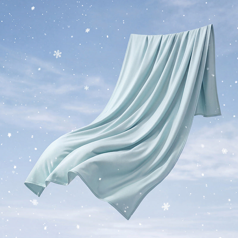 Ladies' soft flowing cashmere-like thermal scarf with anti-pilling and windproof inner side Kalsten