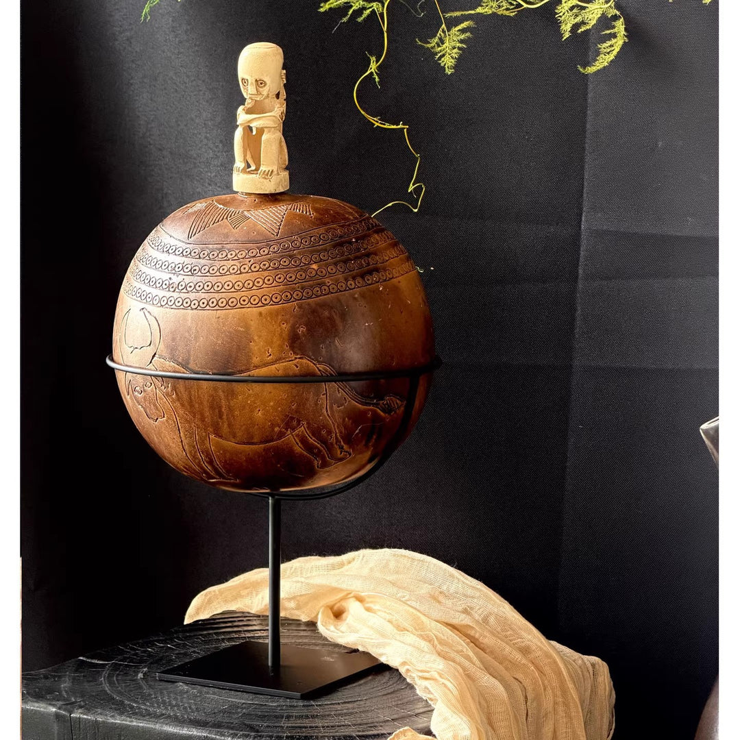 Decorative Artistic Globe Sculpture