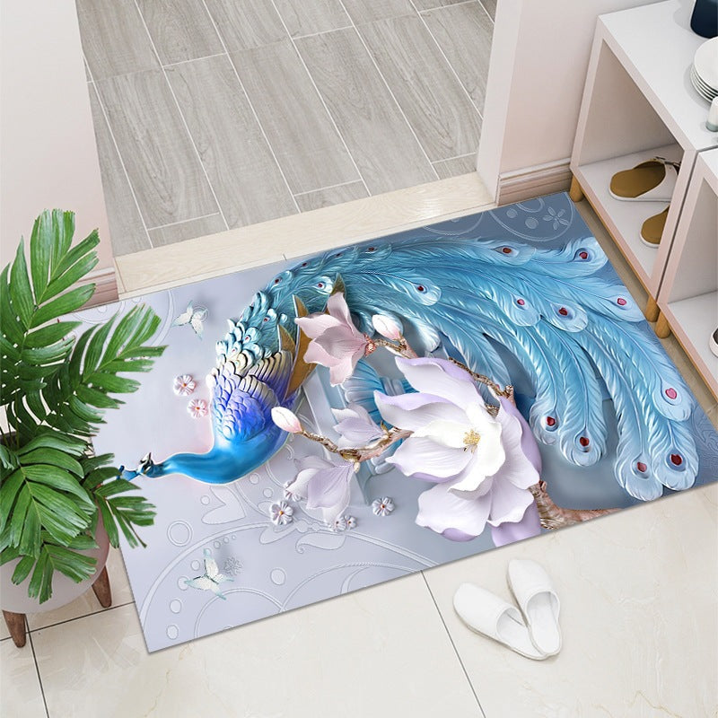 Geometric Pattern Decorative Floor Mat Kalsten