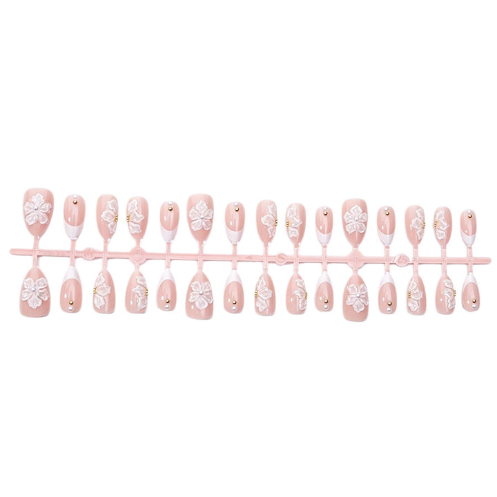 Handmade Floral Design Press-On Nail Set Kalsten