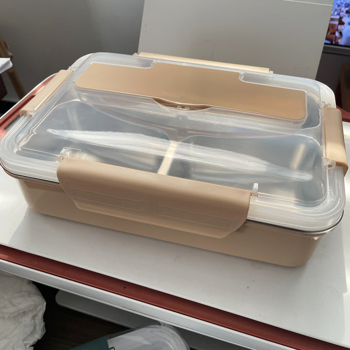 Versatile Multi-Compartment Meal Storage Container
