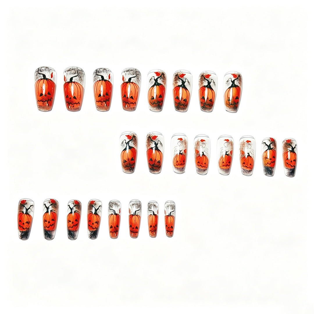 Artifical nails with Creative Halloween design Kalsten