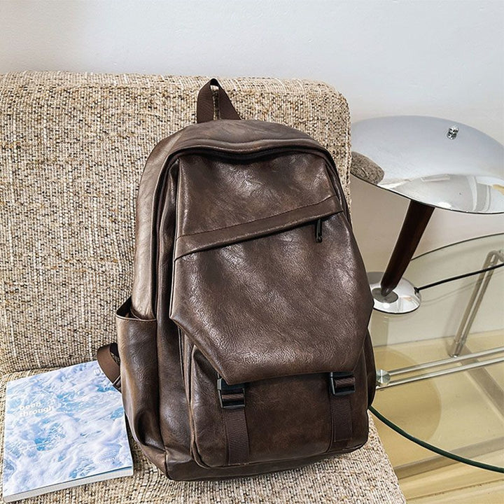 Minimalist Leather Backpack Kalsten